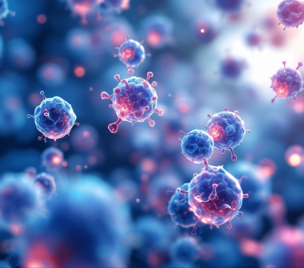 3D visualization of biomarkers, cells, genetic markers