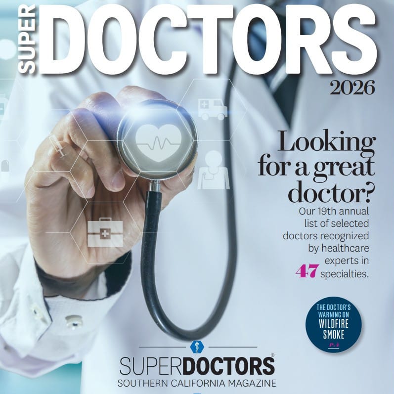 Cover of super doctors magazine
